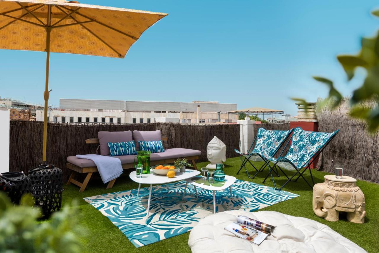 Monkeys Apartments Luxury Penthouse Cathedral & Terrace إشبيلية المظهر الخارجي الصورة