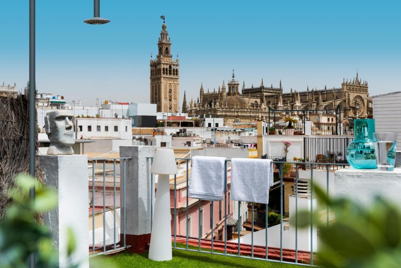 Monkeys Apartments Luxury Penthouse Cathedral & Terrace إشبيلية المظهر الخارجي الصورة
